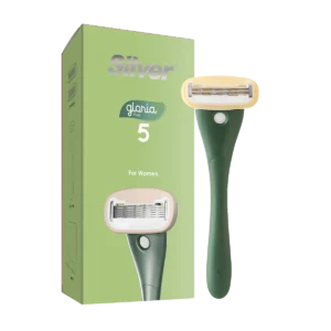 تیغ اصلاح سیستم 5 لبه زنانه Gloria5<br>(دو عدد تیغ یدک + هوک نگهدارنده)