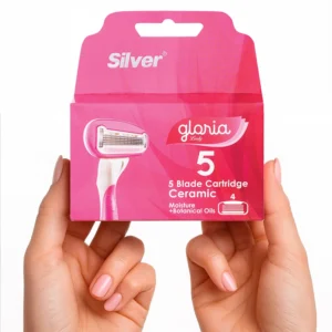 تیغ اصلاح یدک Gloria5<br>(بسته 4 عددی)